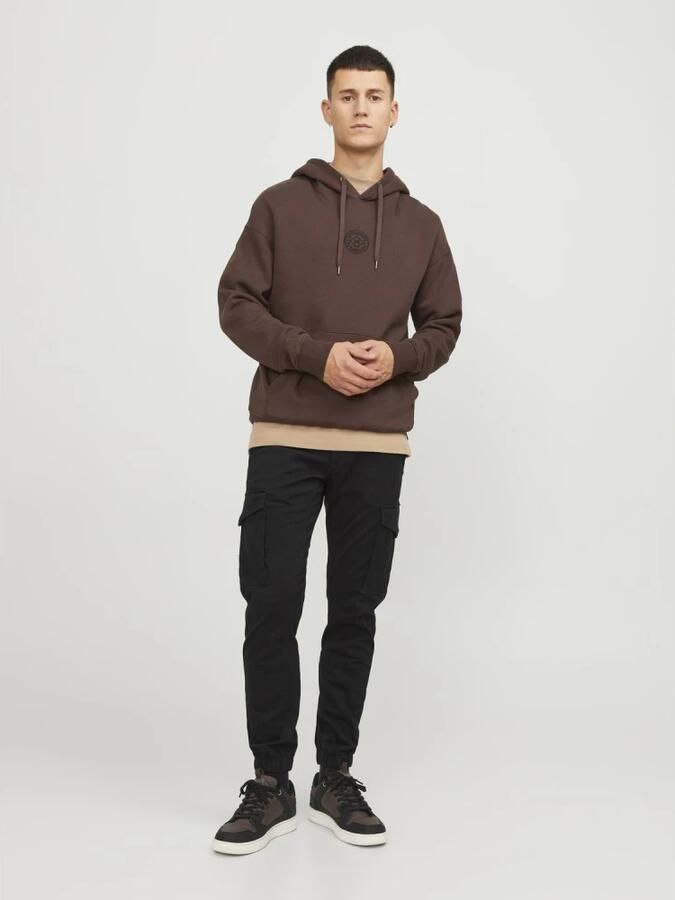 Jack & jones Klassieke Twill Stretch Broek met Smalle Zakken Black Heren - Foto 5