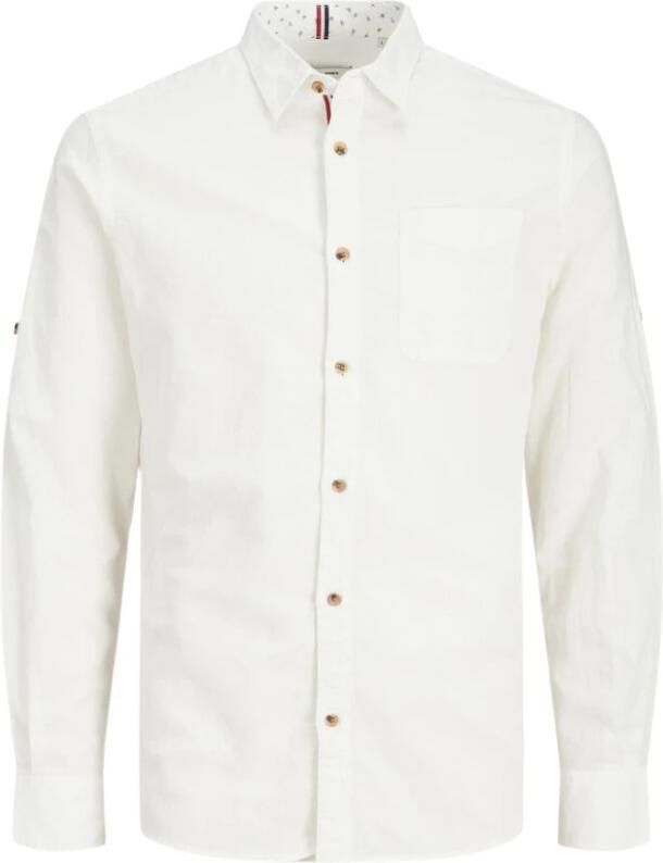 Jack & jones Vrijetijdsoverhemd met kentkraag