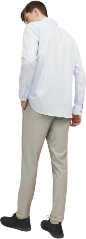 Jack & jones Slim fit stoffen broek in effen design model 'MARCO' - Foto 12