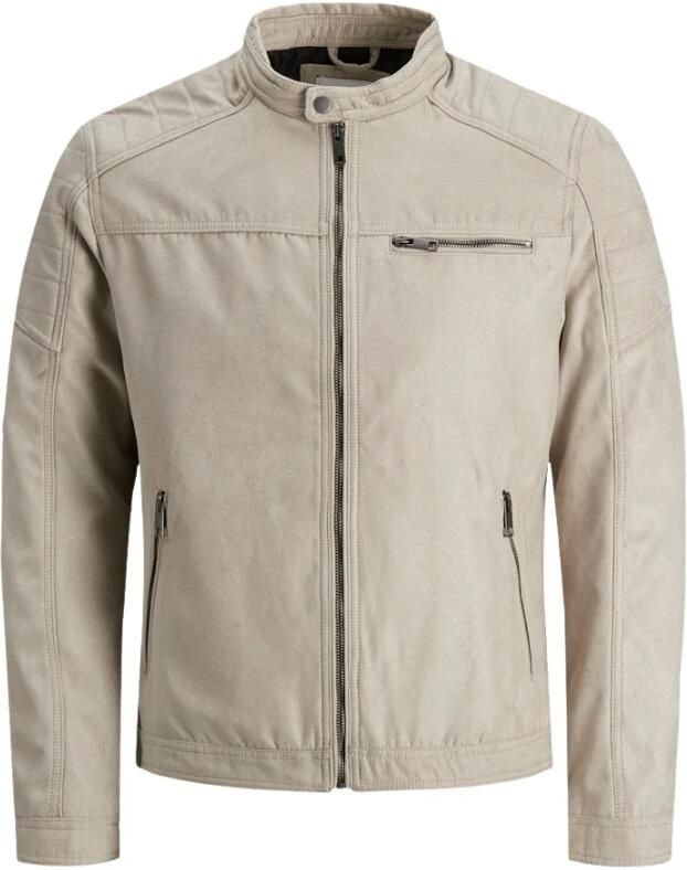 Jack & jones Stijlvolle Jwhtano Jas Beige Heren - Foto 3