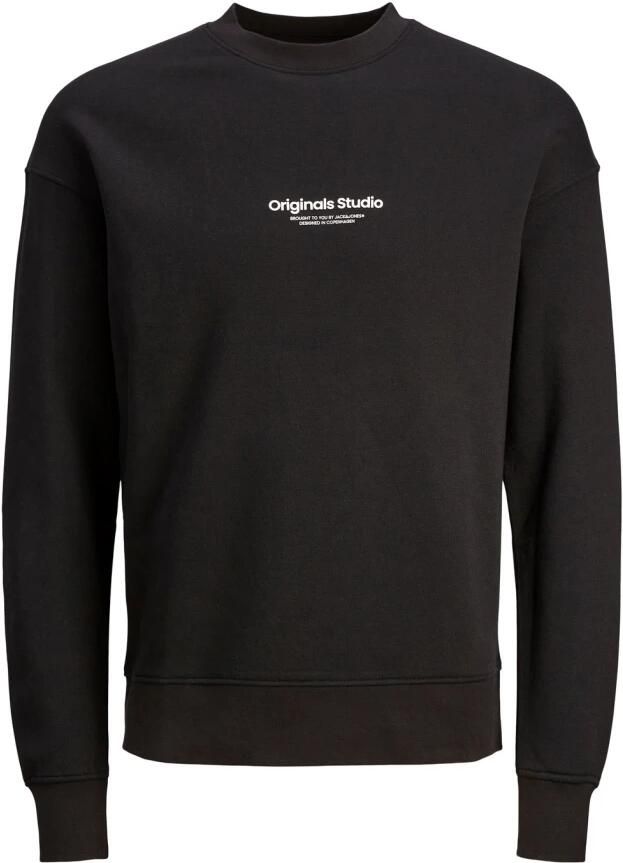 JACK & JONES ORIGINALS sweater JORVESTERBRO met printopdruk zwart - Foto 6