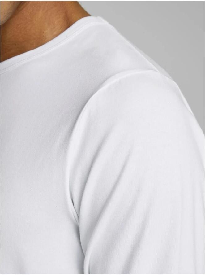 Jack & jones T-shirt met lange mouwen Jack Jones Basic o-neck White Heren - Foto 7