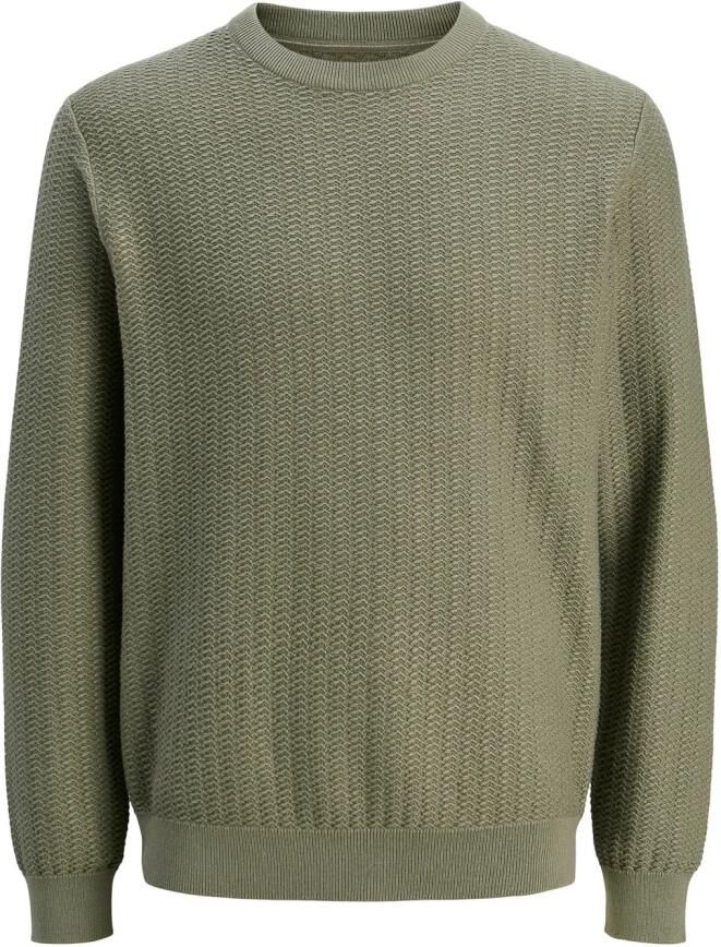 Jack & Jones Premium Gebreide pullover met structuurmotief model 'TRAVIS'