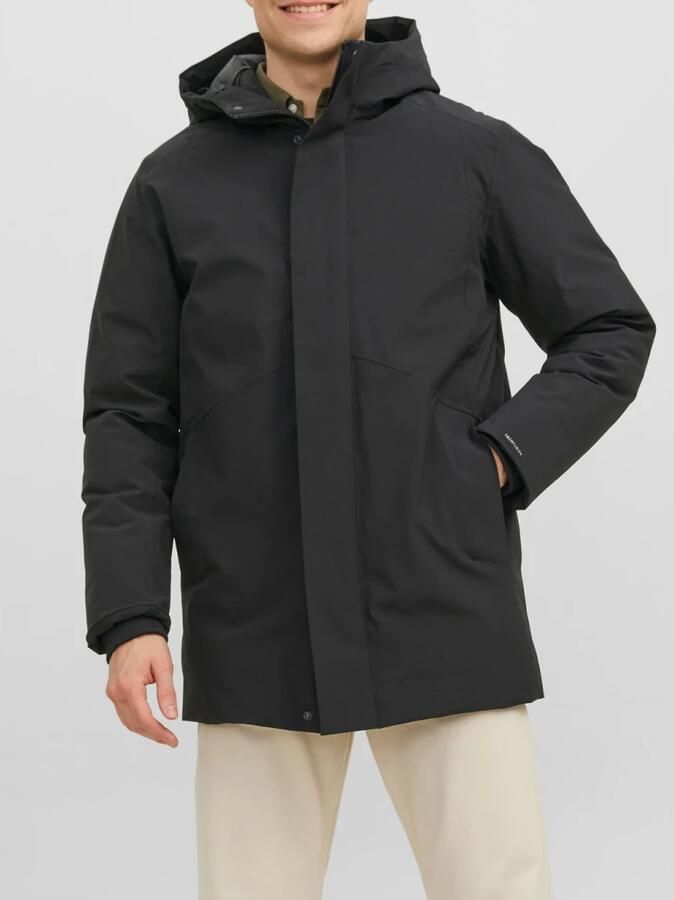 Jack & jones Zwarte Parka Jas voor Heren Black Heren - Foto 6