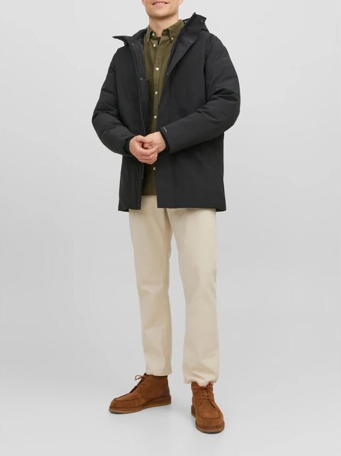 Jack & jones Zwarte Parka Jas voor Heren Black Heren - Foto 7