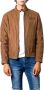 Jack & jones Beige Blazer met Rits voor Heren Brown Heren - Thumbnail 3