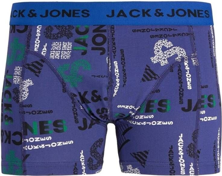 Jack & jones Rode Print Ondergoed voor Mannen Multicolor Heren