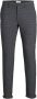 JACK & JONES JEANS INTELLIGENCE geruite slim fit pantalon JJIMARCO JJSTUART zwart - Thumbnail 3