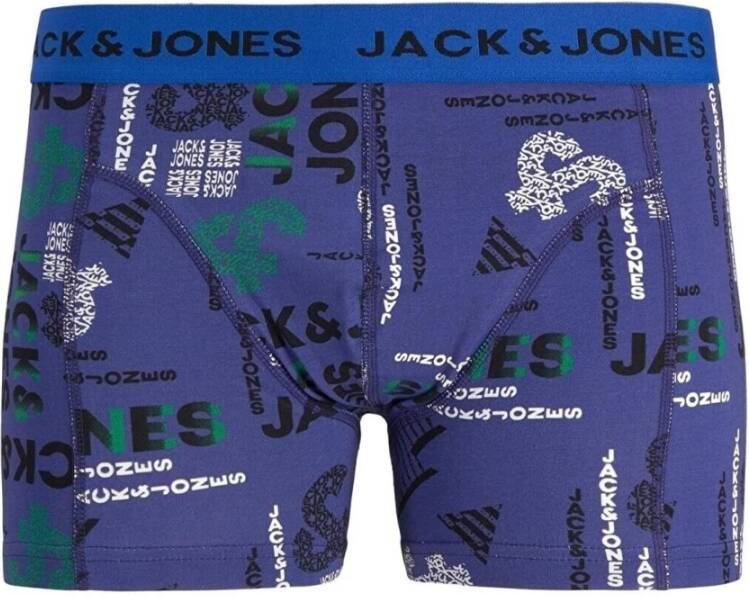 Jack & jones Rode Print Ondergoed voor Mannen Multicolor Heren