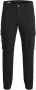 Jack & jones Klassieke Twill Stretch Broek met Smalle Zakken Black Heren - Thumbnail 2