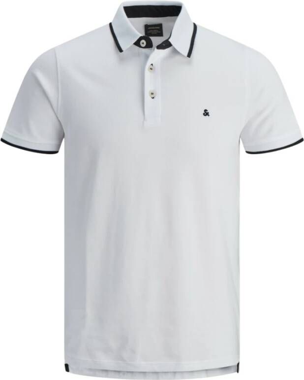 jack & jones Polo Jack Jones Paulos Wit Heren
