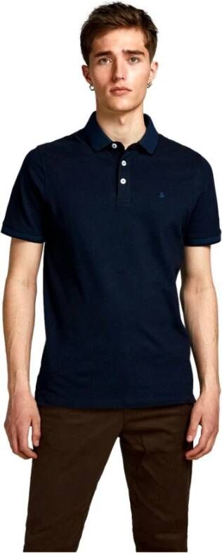 jack & jones Polo Shirts Blauw Heren