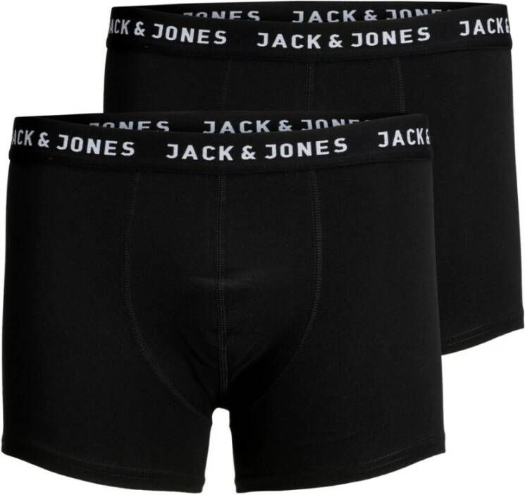 jack & jones Set van 2 boxershorts Jacjon Zwart Heren