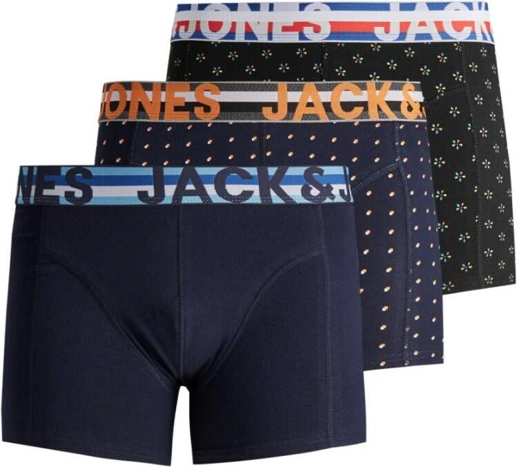 jack & jones Set van 3 boksers Zwart Heren