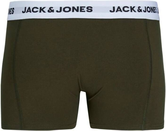 jack & jones Set van 5 boxers Jack Jones Basic Groen Heren