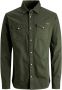 Jack & jones Sheridan Overhemd Stijlvol en Trendy Green Heren - Thumbnail 1