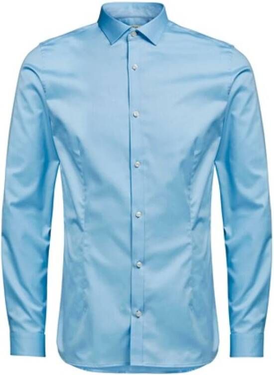 jack & jones Shirt Blauw Heren