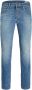 JACK & JONES JEANS INTELLIGENCE slim straight fit jeans JJITIM JJDAVIS 074 blue denim - Thumbnail 1