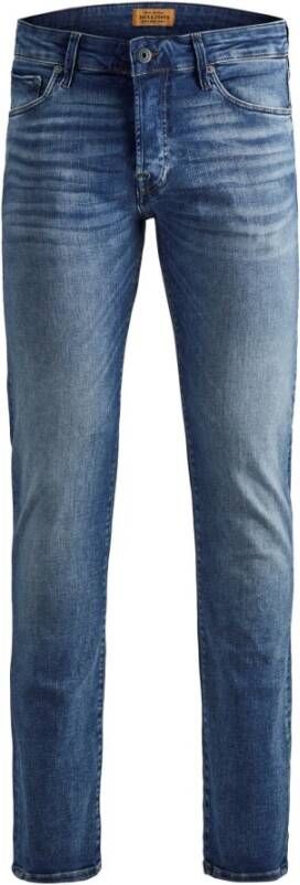 jack & jones Skinny jeans Blauw Heren
