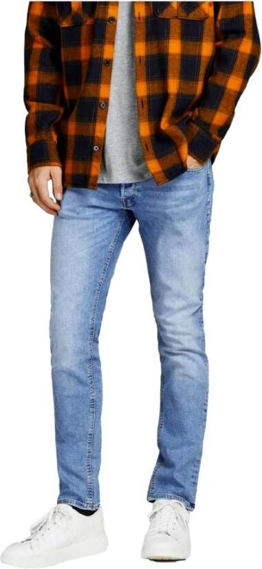 jack & jones Slim-fit Jeans Blauw Heren