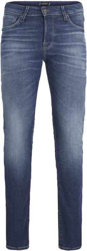 jack & jones Slim-fit Jeans Blauw Heren