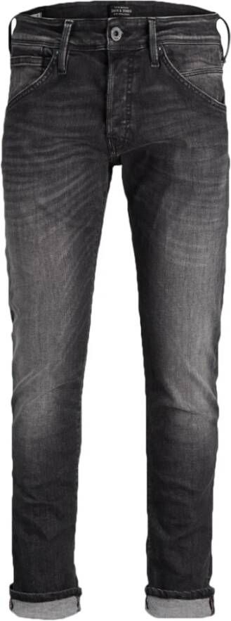 jack & jones Slim-fit Jeans Zwart Heren