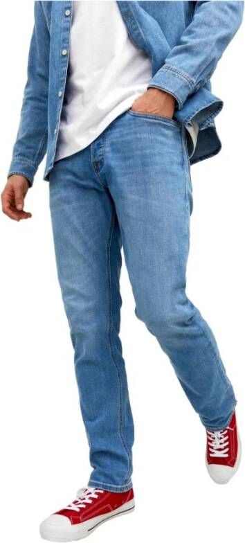 jack & jones Slim-fit Trousers Blauw Heren