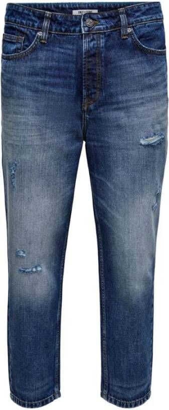 Only & Sons Only Sons Men& Jeans Blauw Heren