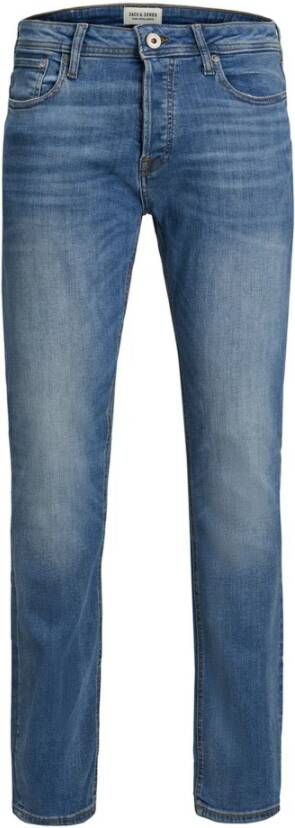 jack & jones Super Skinny Jeans Blauw Heren