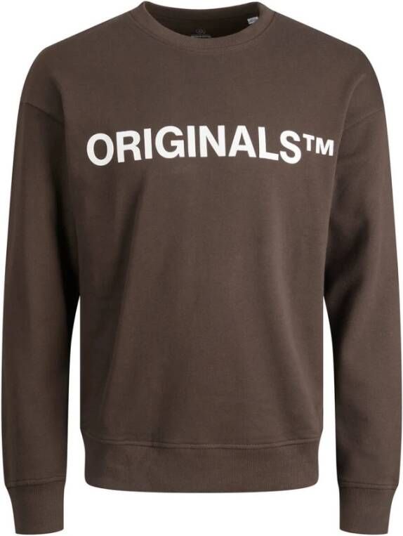 Jack & jones Sweatshirt met logo model 'Clean'