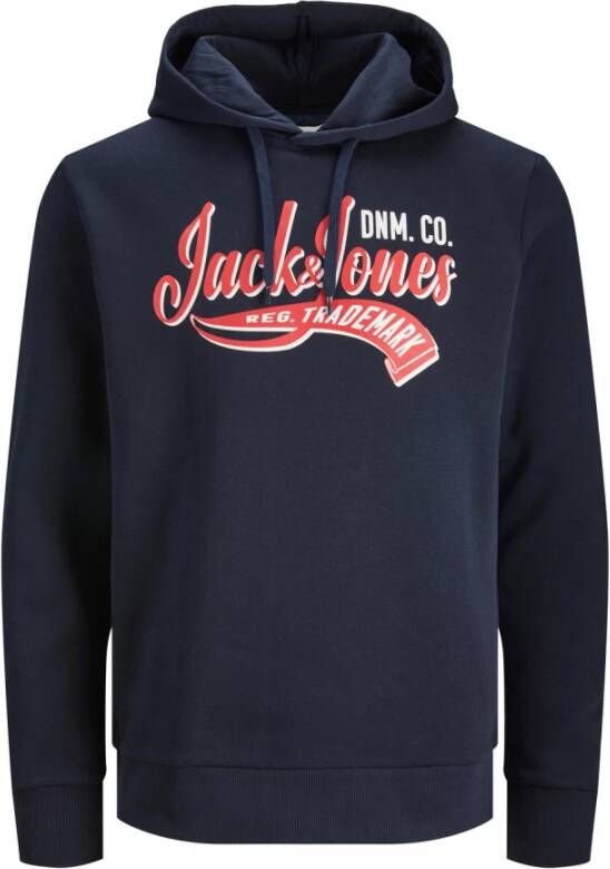 jack & jones Sweatshirt Logo 2 Blauw Heren