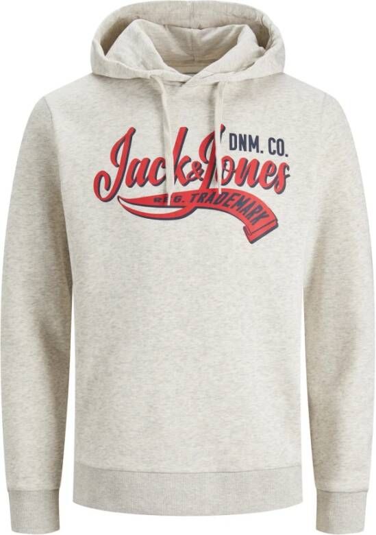 jack & jones Sweatshirt Logo 2 Wit Heren