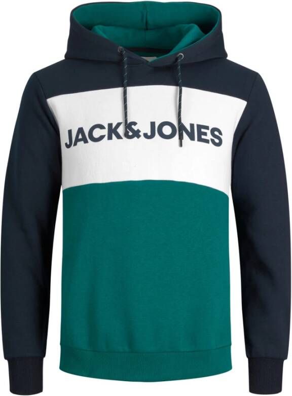 Jack & jones Sweatshirt Jack Jones Logo Blocking Groen Heren