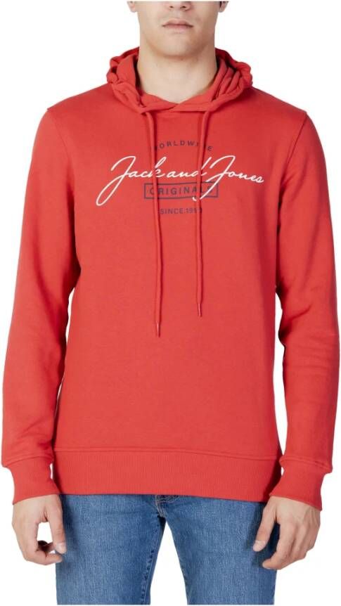 Jack & jones Rood Heren Trainingspak met Capuchon Red Heren