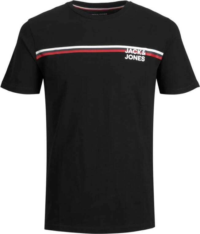 jack & jones T-shirt Jack Jones Atlas Zwart Heren