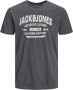 JACK & JONES ESSENTIALS T-shirt JJEJEANS met printopdruk dark grey melange - Thumbnail 2