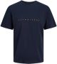 JACK & JONES ESSENTIALS regular fit T-shirt JJESTAR met printopdruk donkerblauw - Thumbnail 3