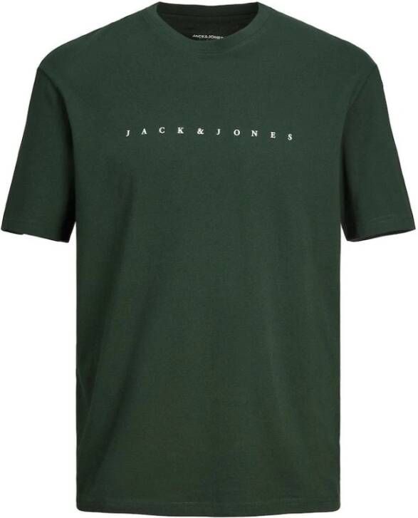 jack & jones T-Shirts Groen Heren