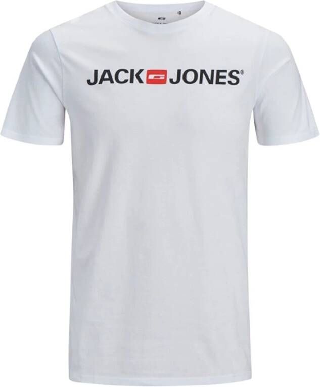 jack & jones T-Shirts Wit Heren
