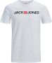 Jack & jones T-shirt Jack Jones Corp crew neck White Heren - Thumbnail 2