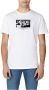 Jack & jones Jorbooster Tee SS Creweck Drop 11 FST 12226165 Wit Heren - Thumbnail 1