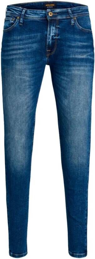 JACK & JONES JEANS INTELLIGENCE super skinny jeans JJITOM JJORIGINAL blue denimd