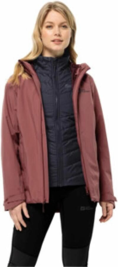 Jack Wolfskin Functioneel 3-in-1-jack GLAABACH 3-in-1 JKT W (2-delig) - Foto 4