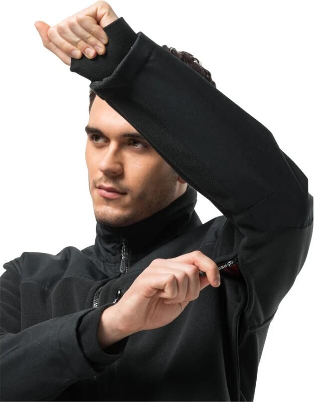 Jack Wolfskin Blizzard FZ Men Fleece jack Heren XXXL black - Foto 3