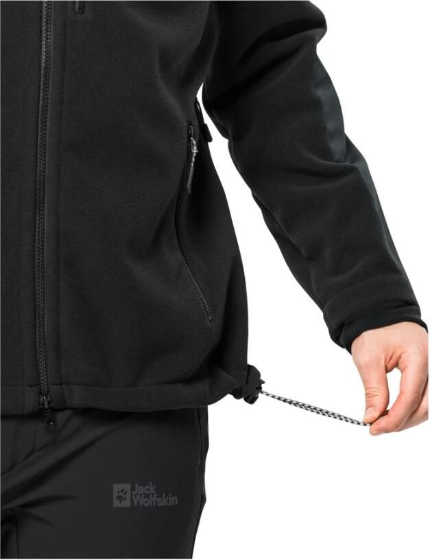 Jack Wolfskin Blizzard FZ Men Fleece jack Heren XXXL black