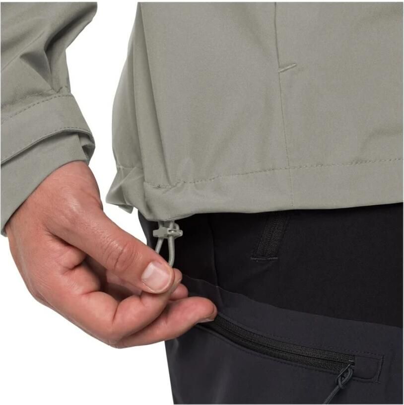 Jack Wolfskin Weiltal 2L Jacket Men Regenjack Heren XXL misty green misty green - Foto 2