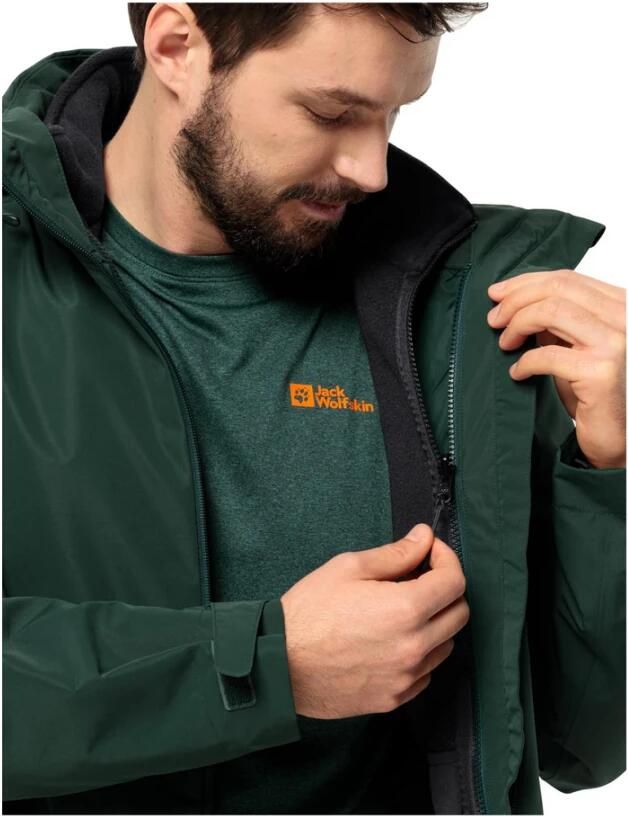 Jack Wolfskin Waldsteig FZ Men Fleece jack Heren XXXL black - Foto 6