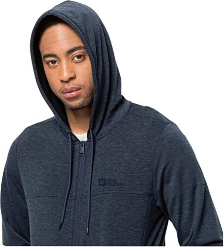 Jack Wolfskin Waldsee Hooded Jacket Men Fleece jack Heren XXL blue night blue - Foto 2