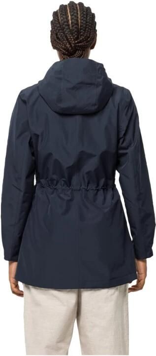 Jack Wolfskin Dakar Parka Women Regenjas Dames XS blue night blue - Foto 5