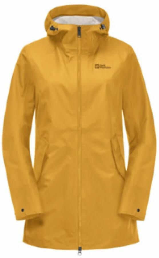 Jack Wolfskin Dakar Parka Women Regenjas Dames XXL bruin curry - Foto 4